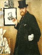 Ernst Josephson, portratt av per staaff